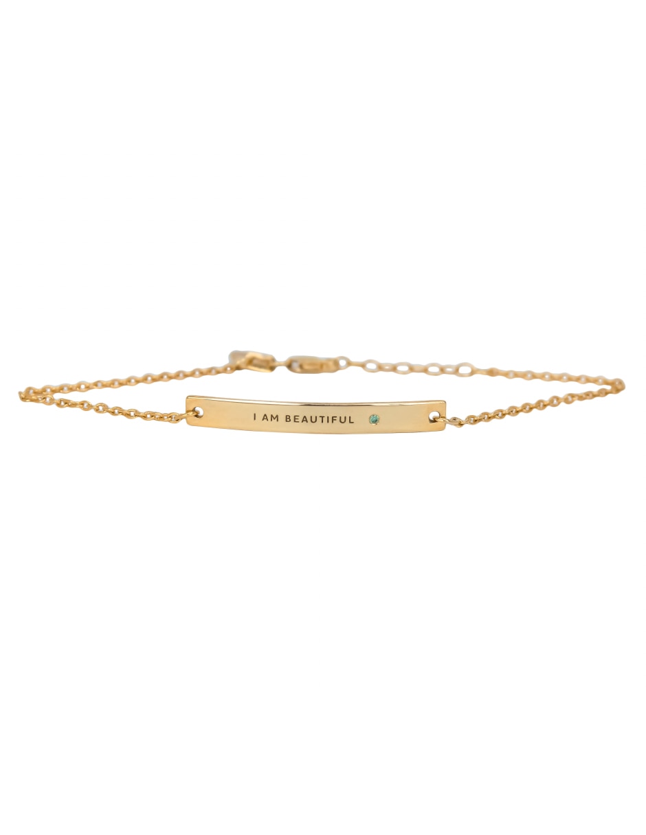 Pulsera de Plata con Swarovski P 925 EMPOWERMENT & SELF-LOVE acabado
