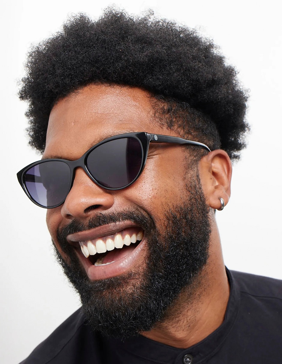 Lentes de sol polarizados astoria black noir brillante unisex 2