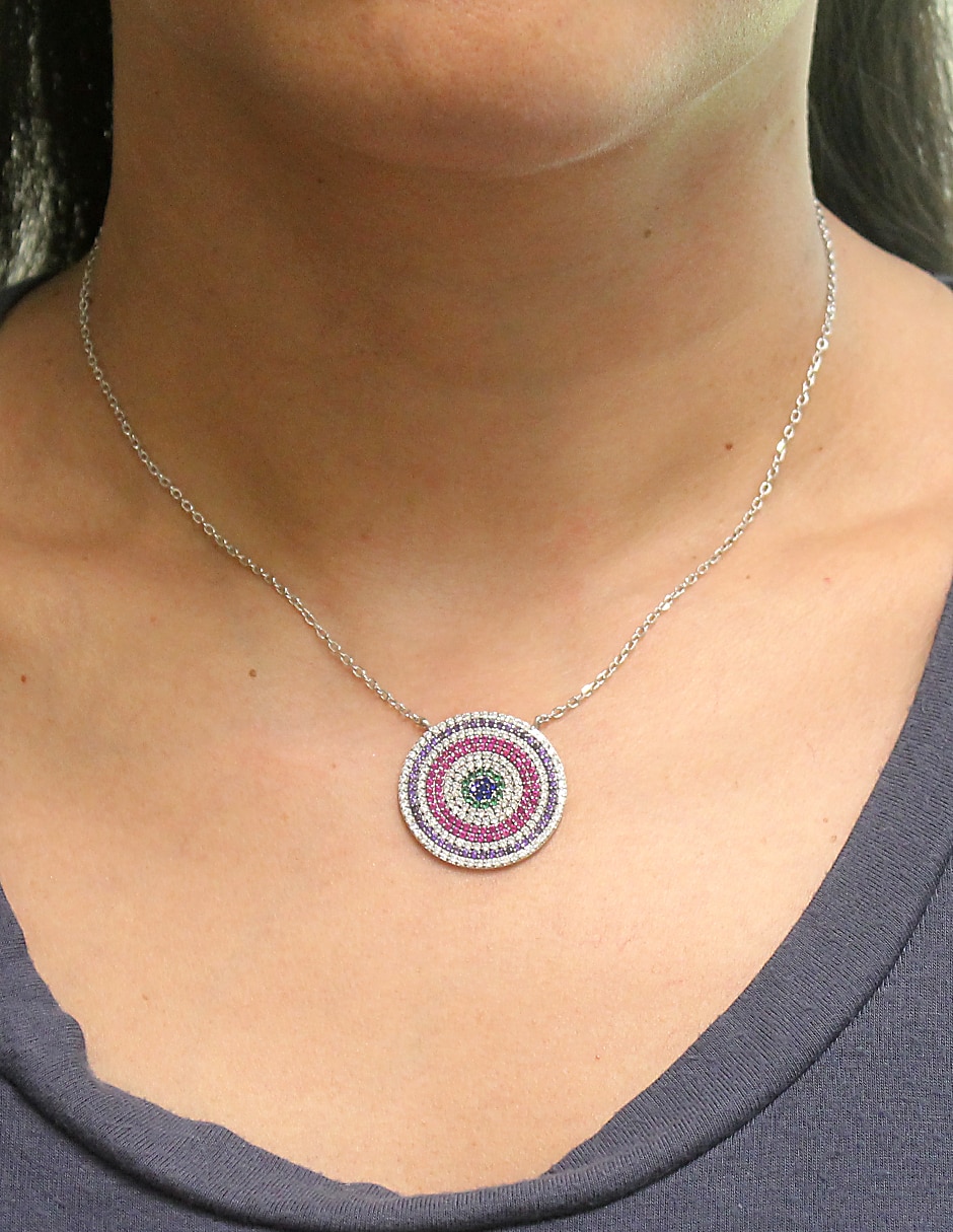 Collar con dije de plata p 925 3