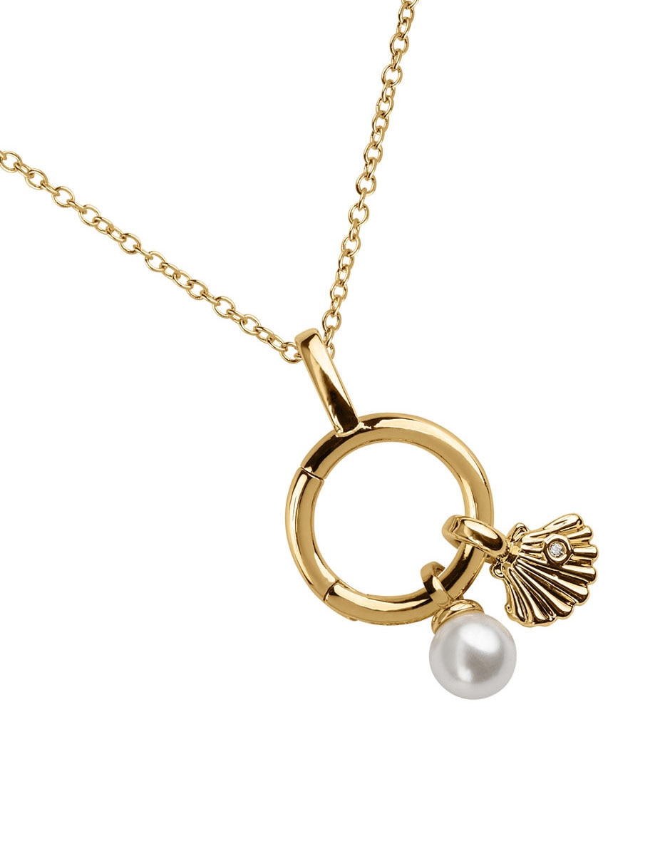 Collar con dije de caballito mar noa 14 k 4