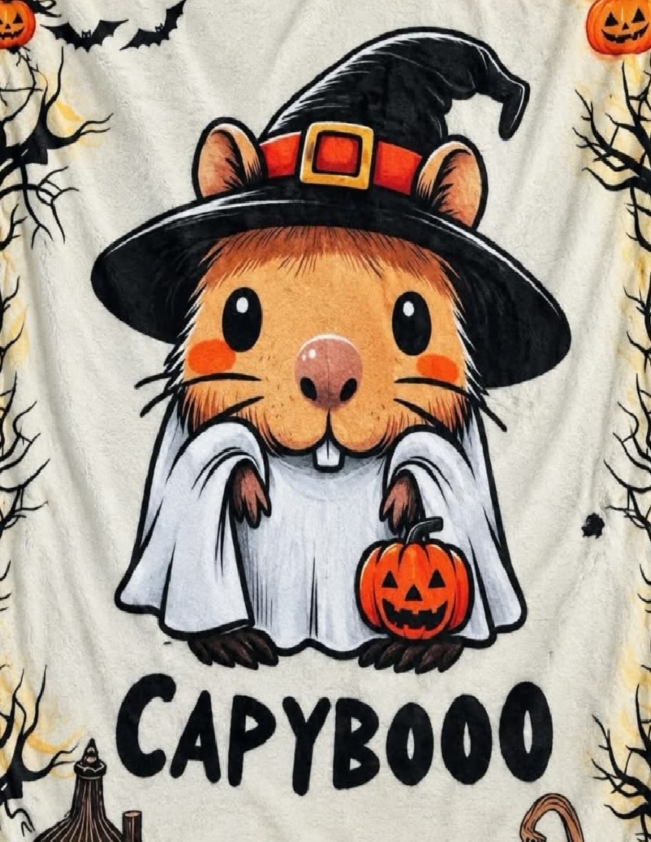 Cobija de tejido suave capibara Cobija de tejido suave capibara