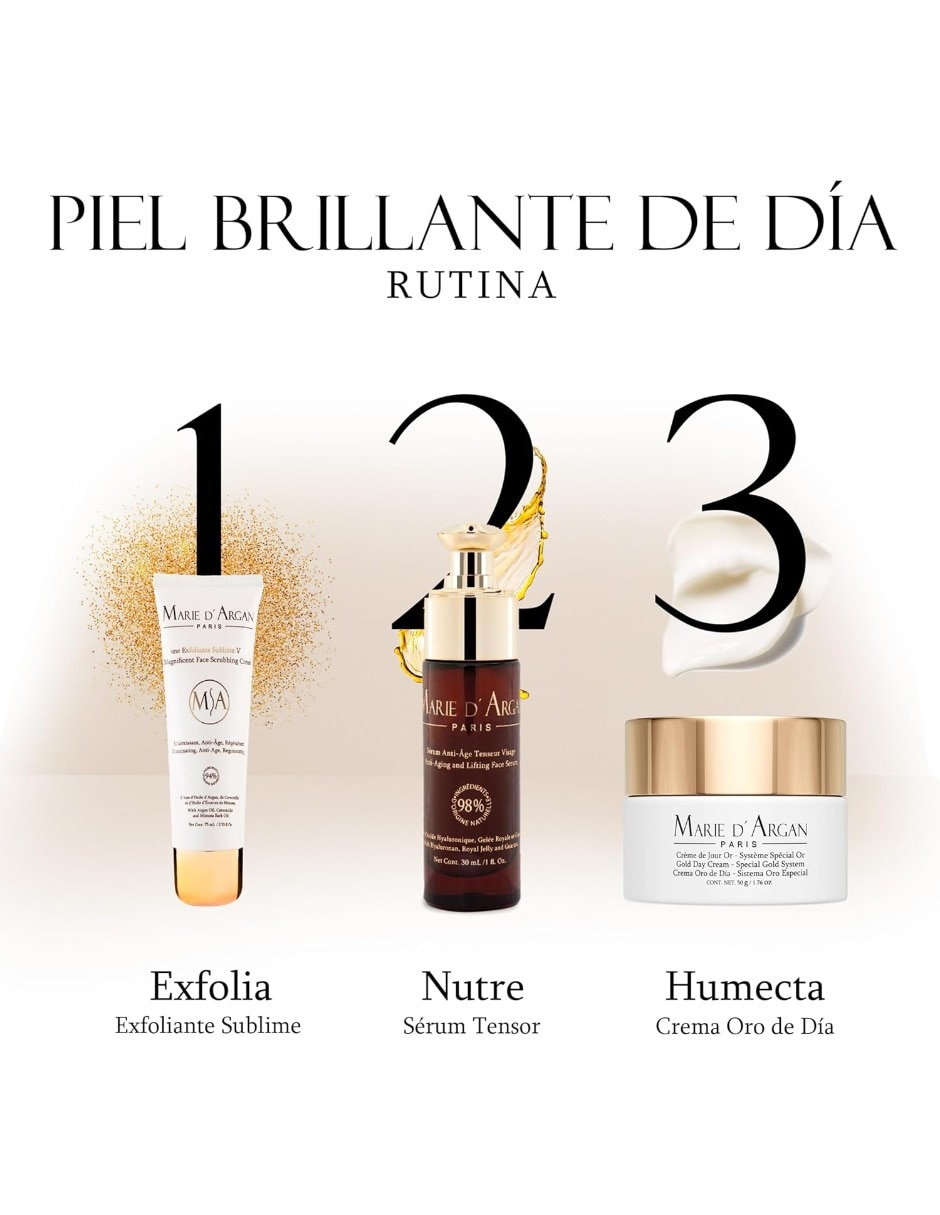 Crema facial recomendada para hidratar día y noche Marie D' Argan todo tipo de piel 9