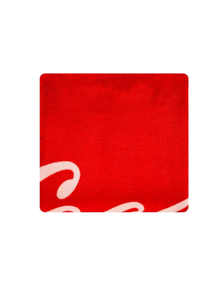 Cobertor Coca-Cola Frazada Red estampado Logo