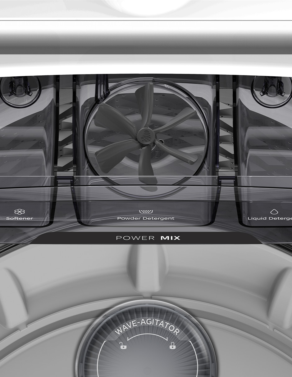 Lavadora automática carga superior ma512w18a/w 4