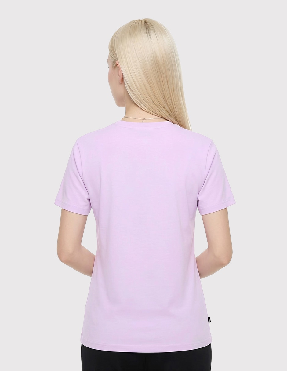 Playera manga corta Kuromi cuello redondo para mujer 4