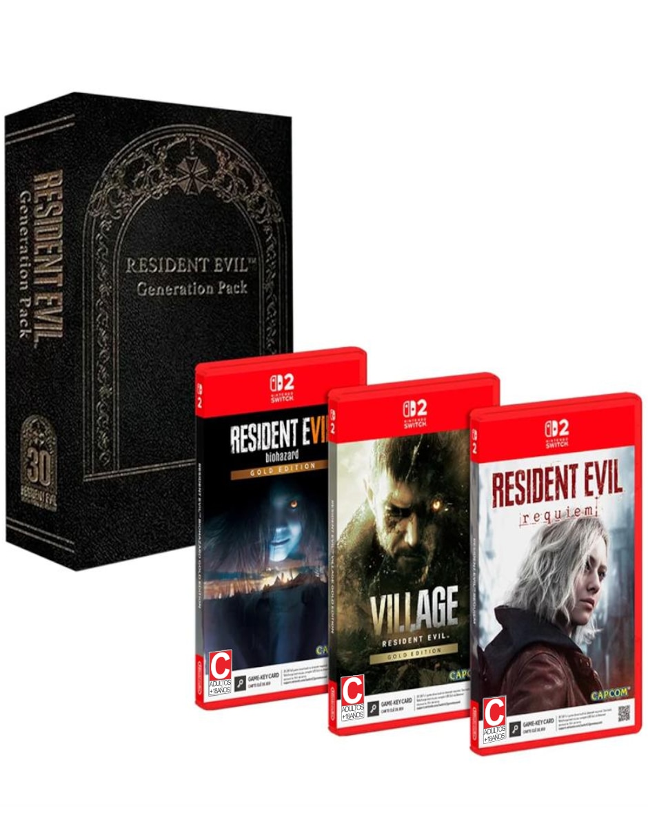 Resident Evil Generation Pack. Bundle para Switch 2